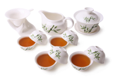 10头玉瓷茶具
